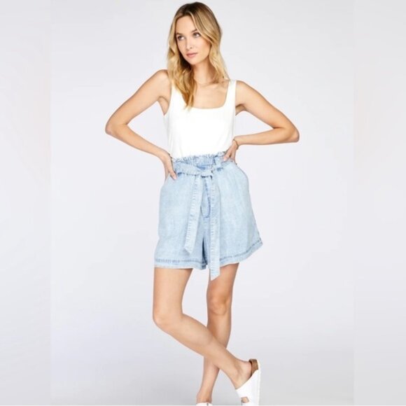 Gentle Fawn Pants - Gentle dawn high waisted  genna   tencel shorts